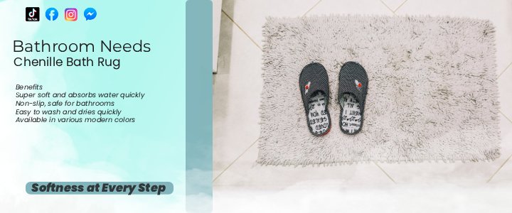 Why Every Bathroom Needs a Chenille Bath Rug